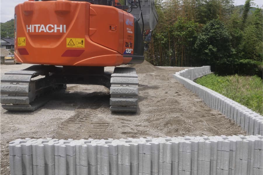 히로시마 현지 부지 조성공사