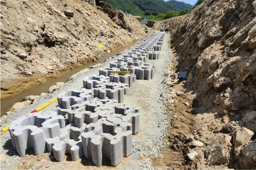 오곡천 지방하천 재해복구사업