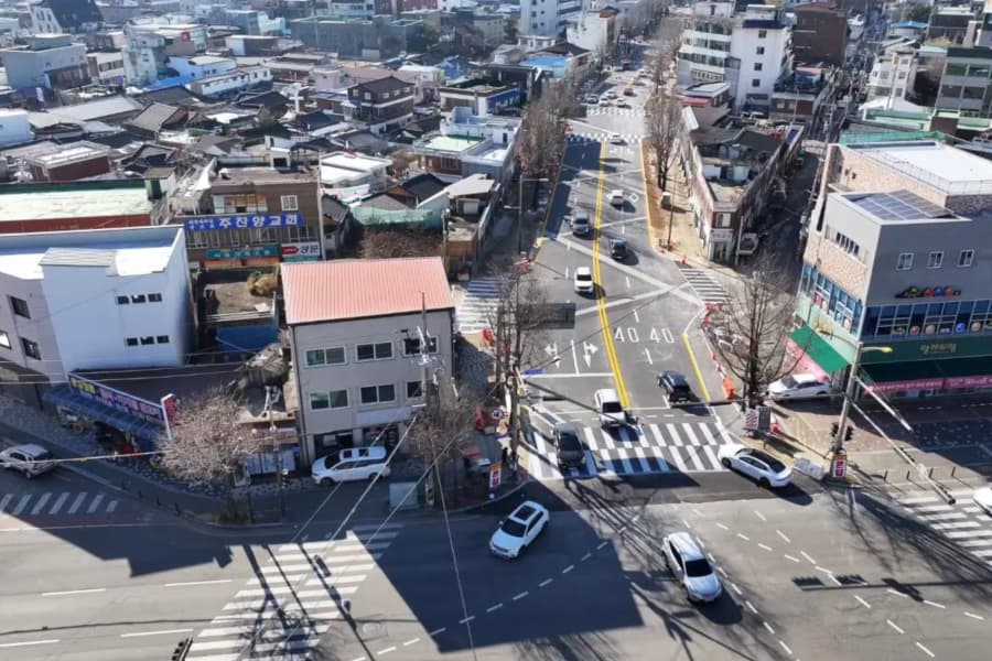 전주 충경로 보행환경 특화거리